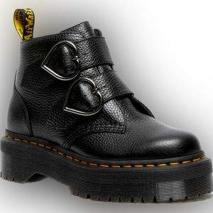Dr. Martens Devon Heart Leather Platform Boots